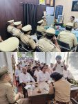लखनऊ:पीस कमेटी मीटिंग मोहर्रम त्यौहार के दृष्टिगत थाना महानगर