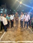 लखीमपुर खीरी:हैदराबाद में क्रिकेट टूर्नामेंट का शुभारंभ फीता काटकर डॉक्टर कौशल वर्मा ने किया…